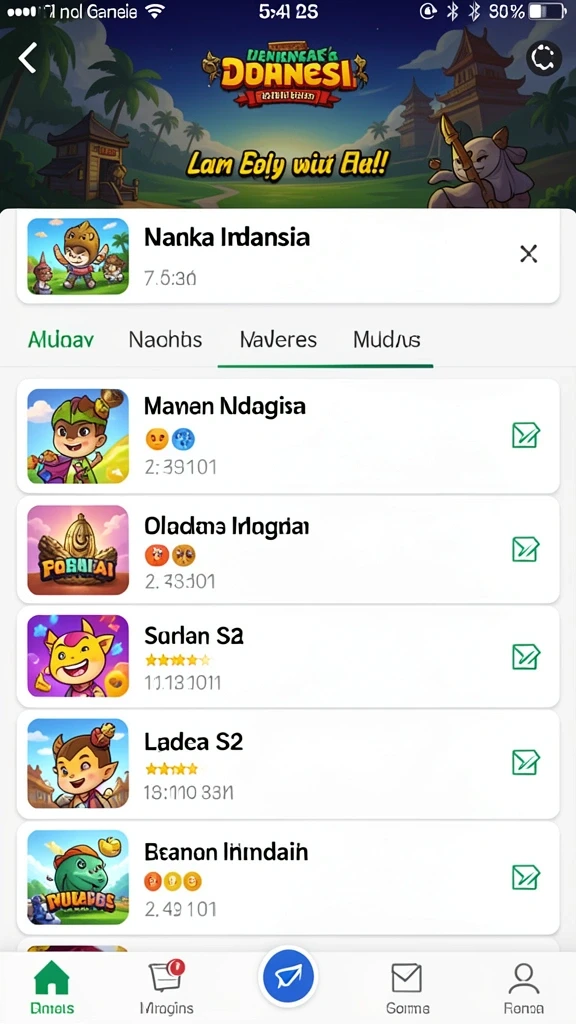 pprryy - Tangkapan layar kedua menampilkan peta luas yang bisa dijelajahi dalam game.