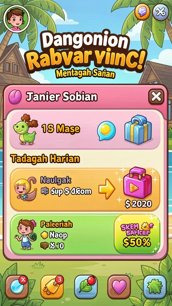 ut77 - Screenshot dari mode permainan yang mendebarkan.